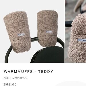 7AM Enfant Cozy Teddy Mittens - Oatmeal